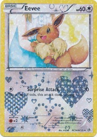Legendary Treasures Eevee Pokémon card